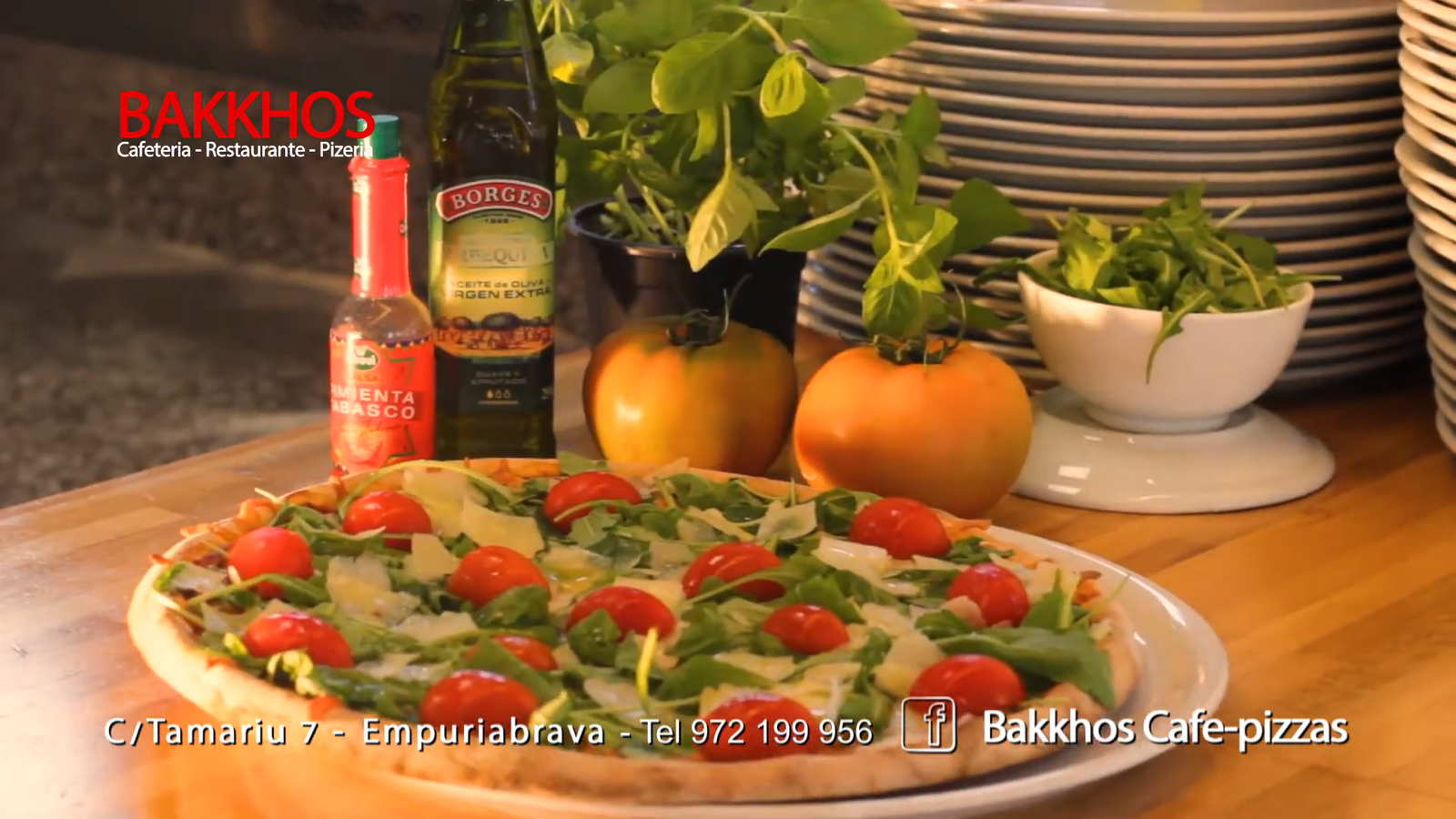 Advertising Video for Bakkhos Restaurant